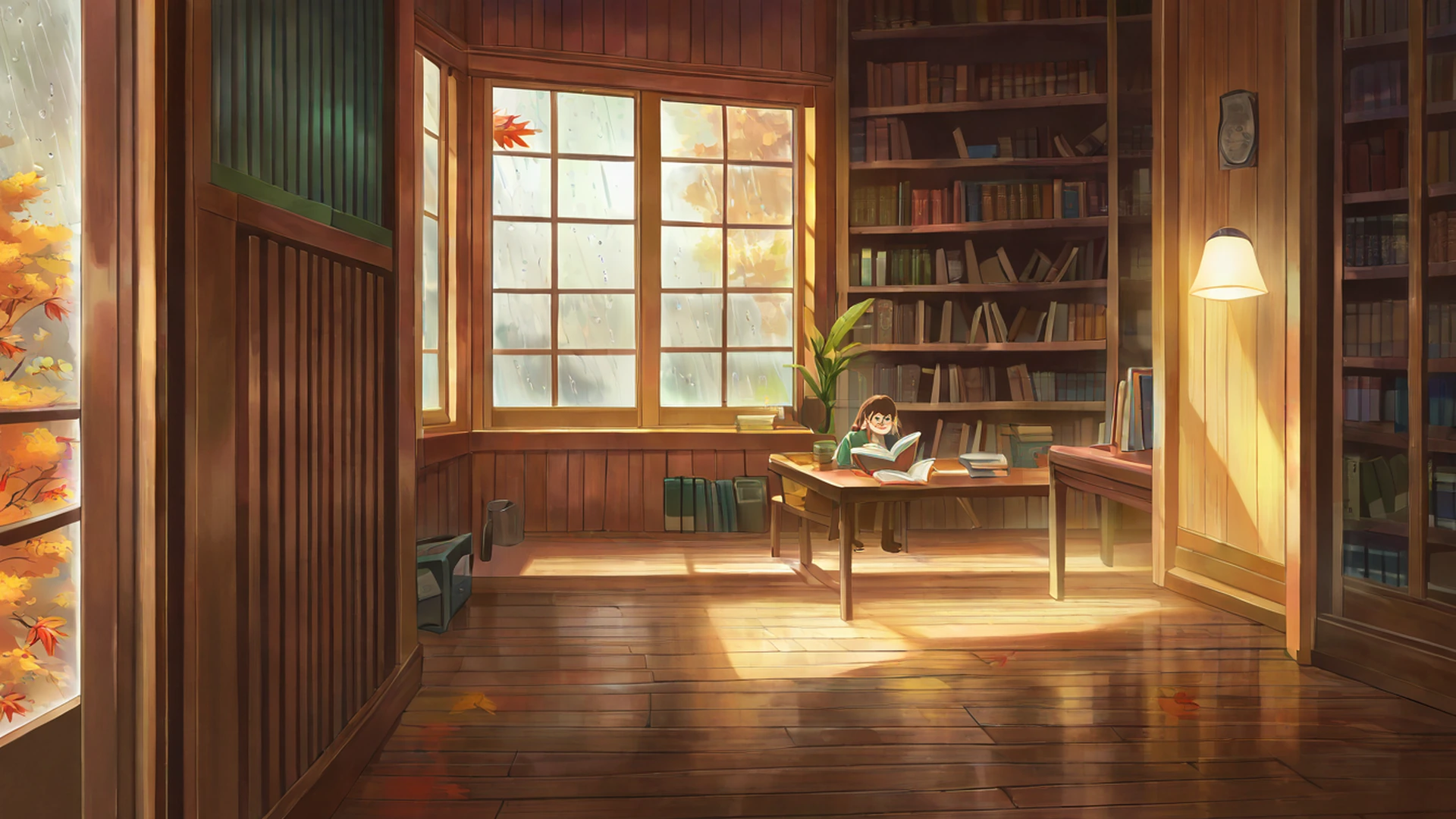 Cozy Bookshop Cozy Bookshop 0304247841 lofi anime wallpaper free download