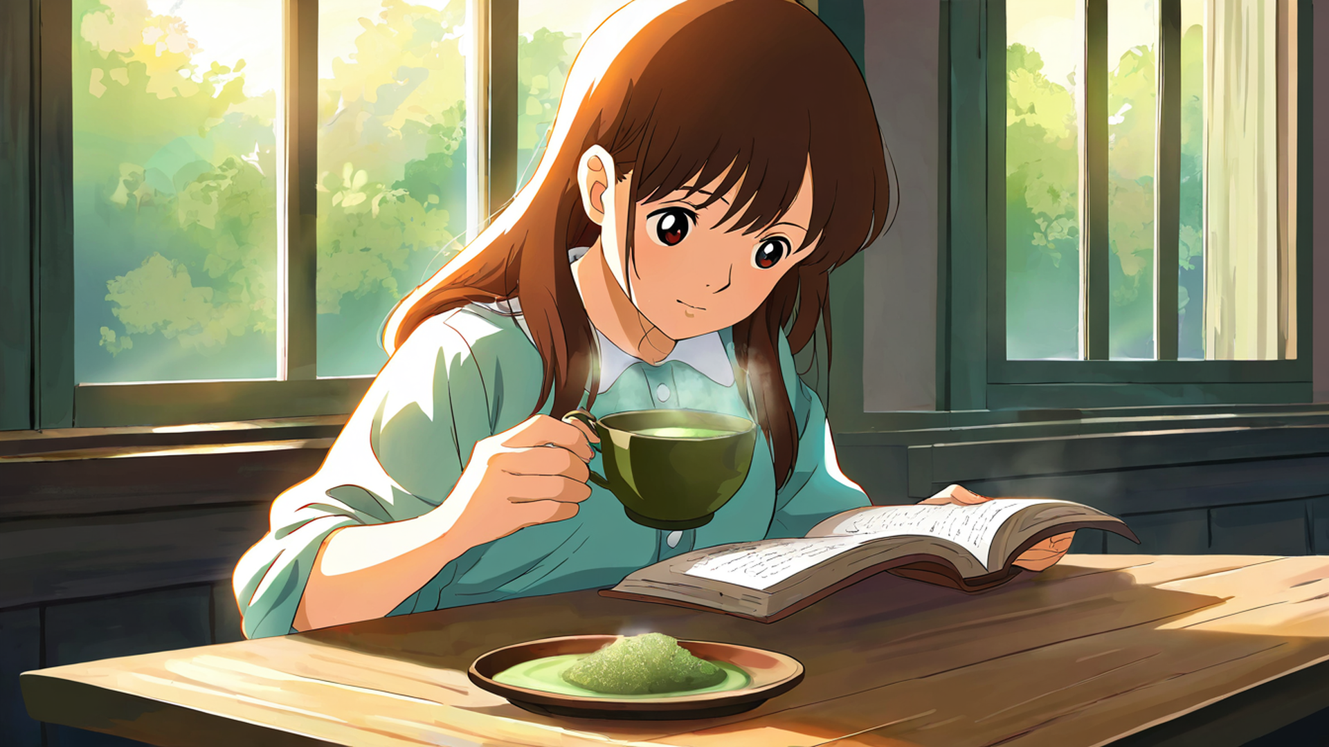 Girl Cafe Japan Girl Cafe Japan 1846140467 lofi anime wallpaper free download