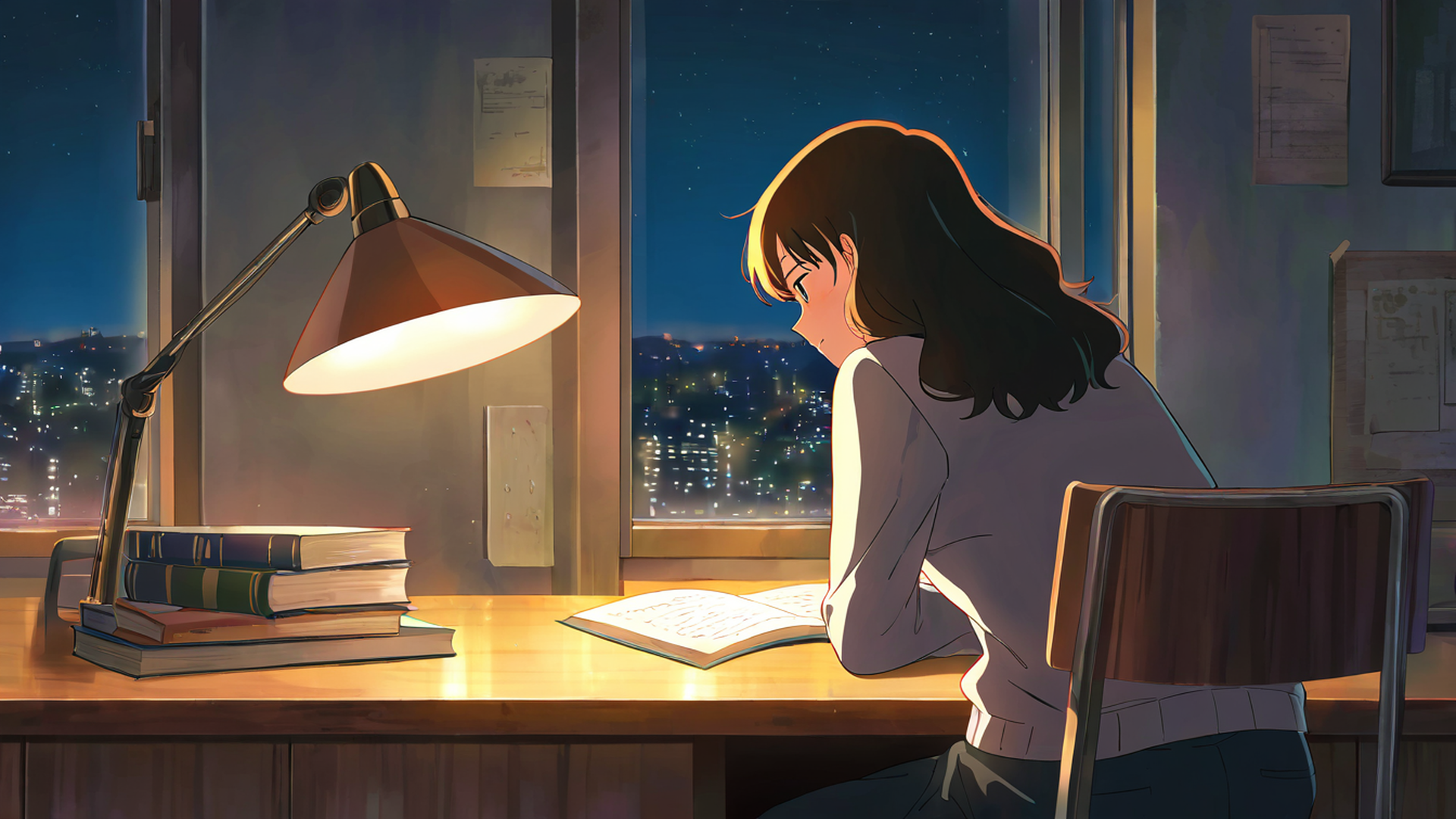 Girl Desk Night Lamp Girl Desk Night Lamp 1572822646 lofi anime wallpaper free download
