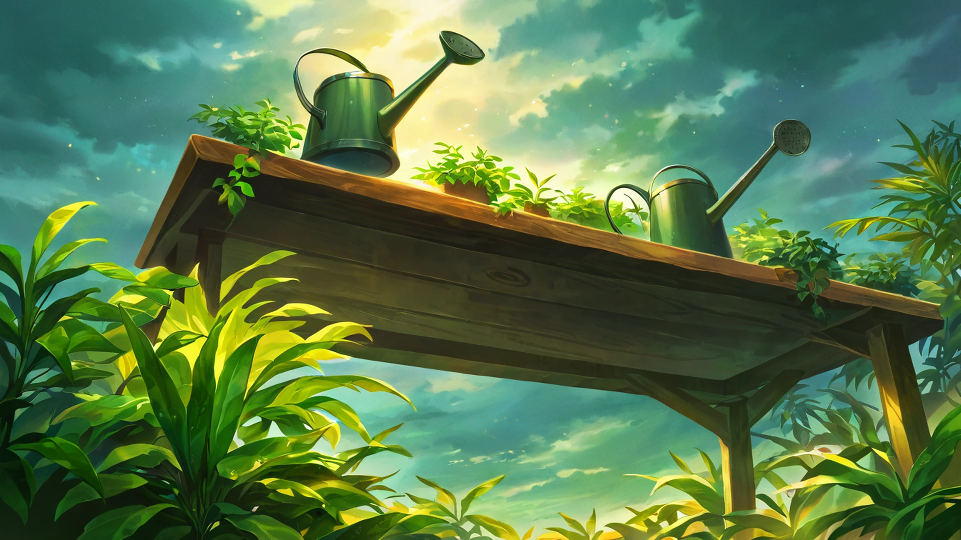 Greenhouse Morning Greenhouse Morning 1469249750 lofi anime wallpaper free download