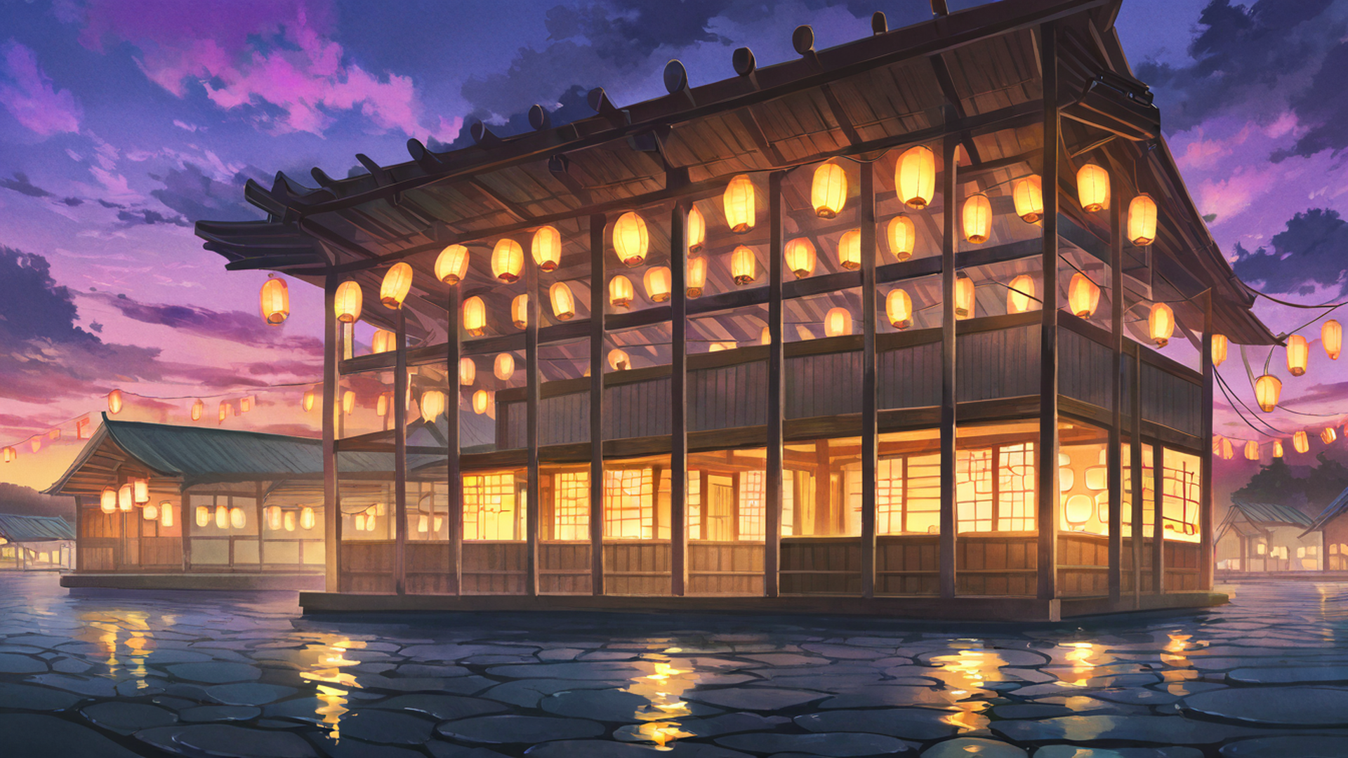 Lantern Festival Night Lantern Festival Night 0116296657 lofi anime wallpaper free download