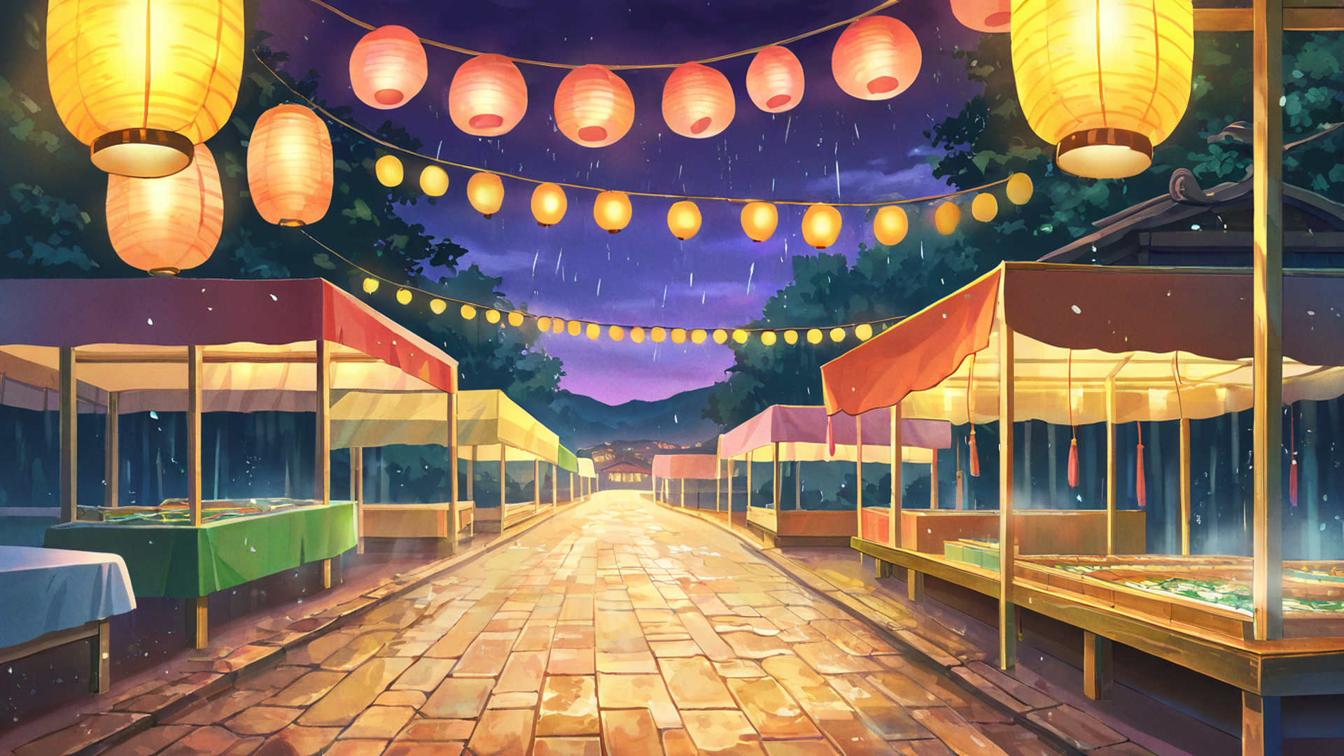 Lantern Festival Night Lantern Festival Night 0734934922 lofi anime wallpaper free download