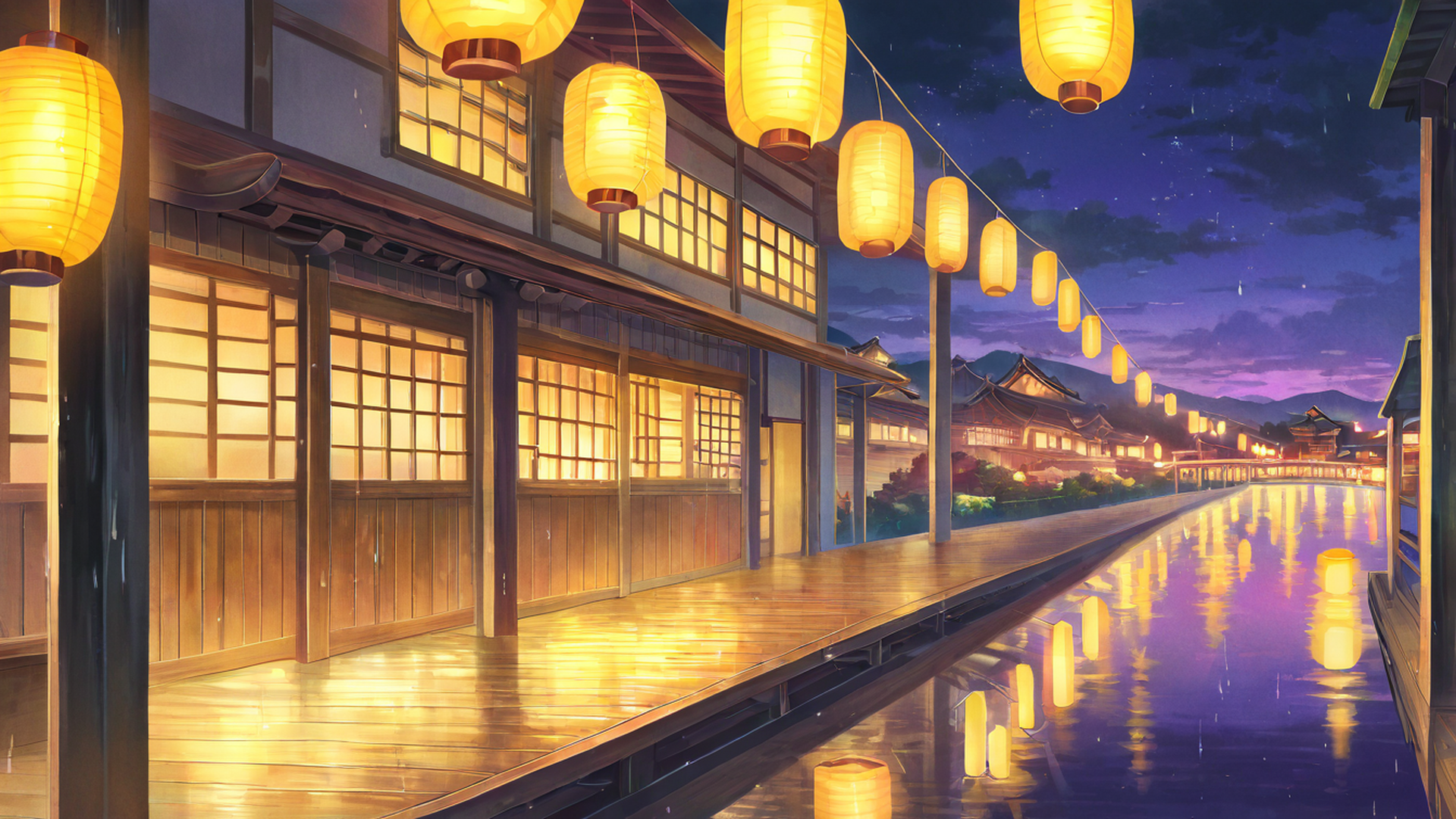 Lantern Festival Night Lantern Festival Night 1047756944 lofi anime wallpaper free download