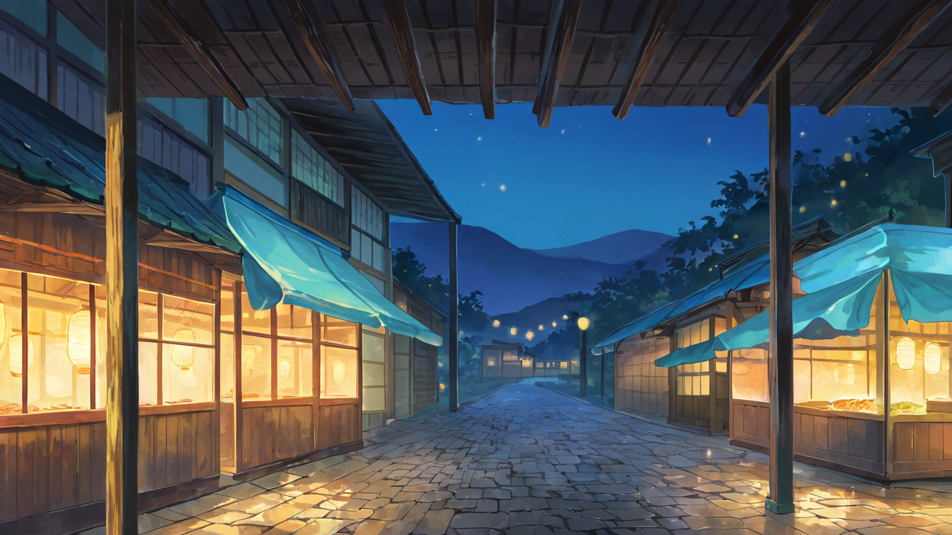 Lantern Festival Night Lantern Festival Night 1866920484 lofi anime wallpaper free download