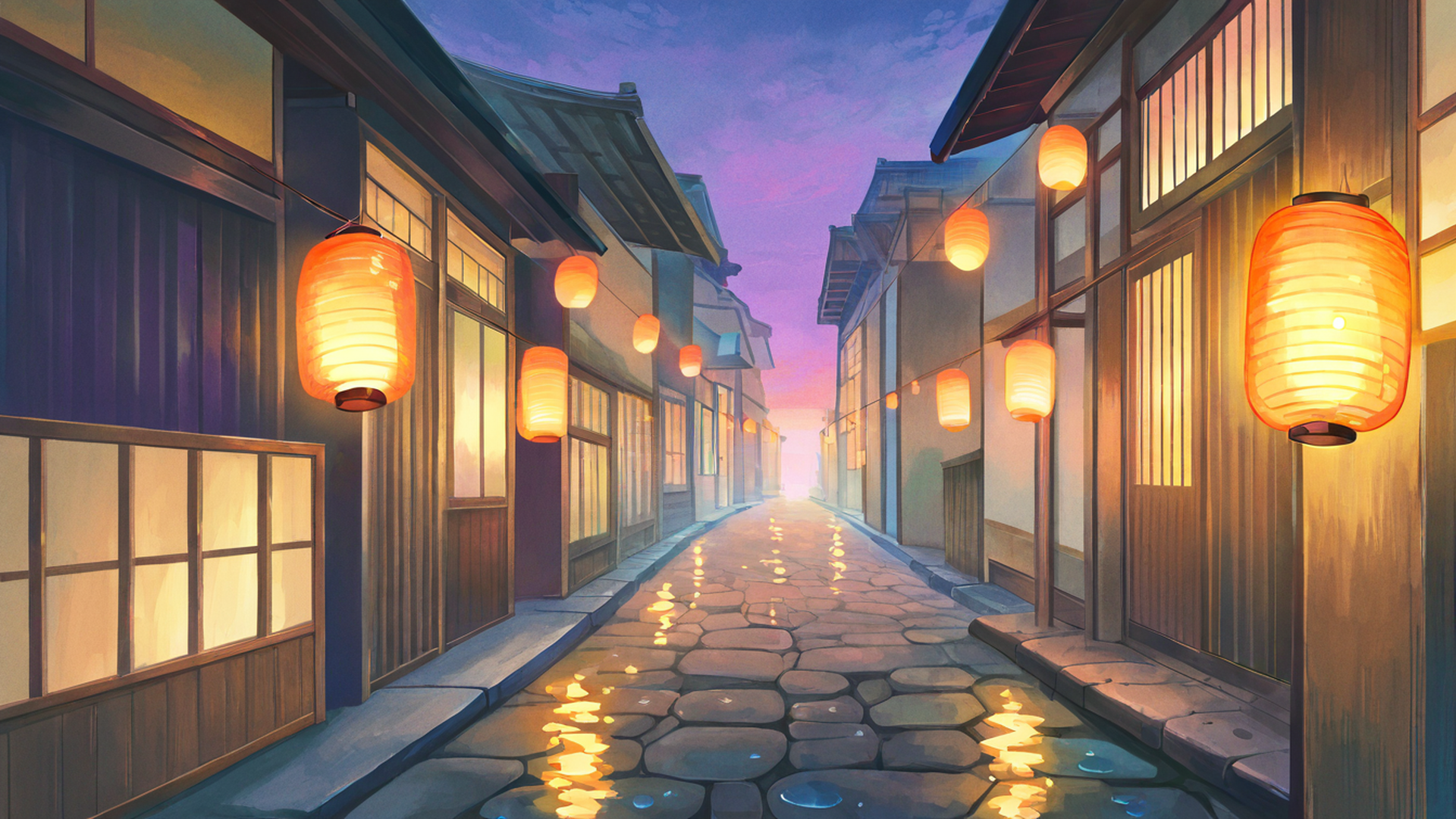 Lantern Festival Night Lantern Festival Night 2071964507 lofi anime wallpaper free download