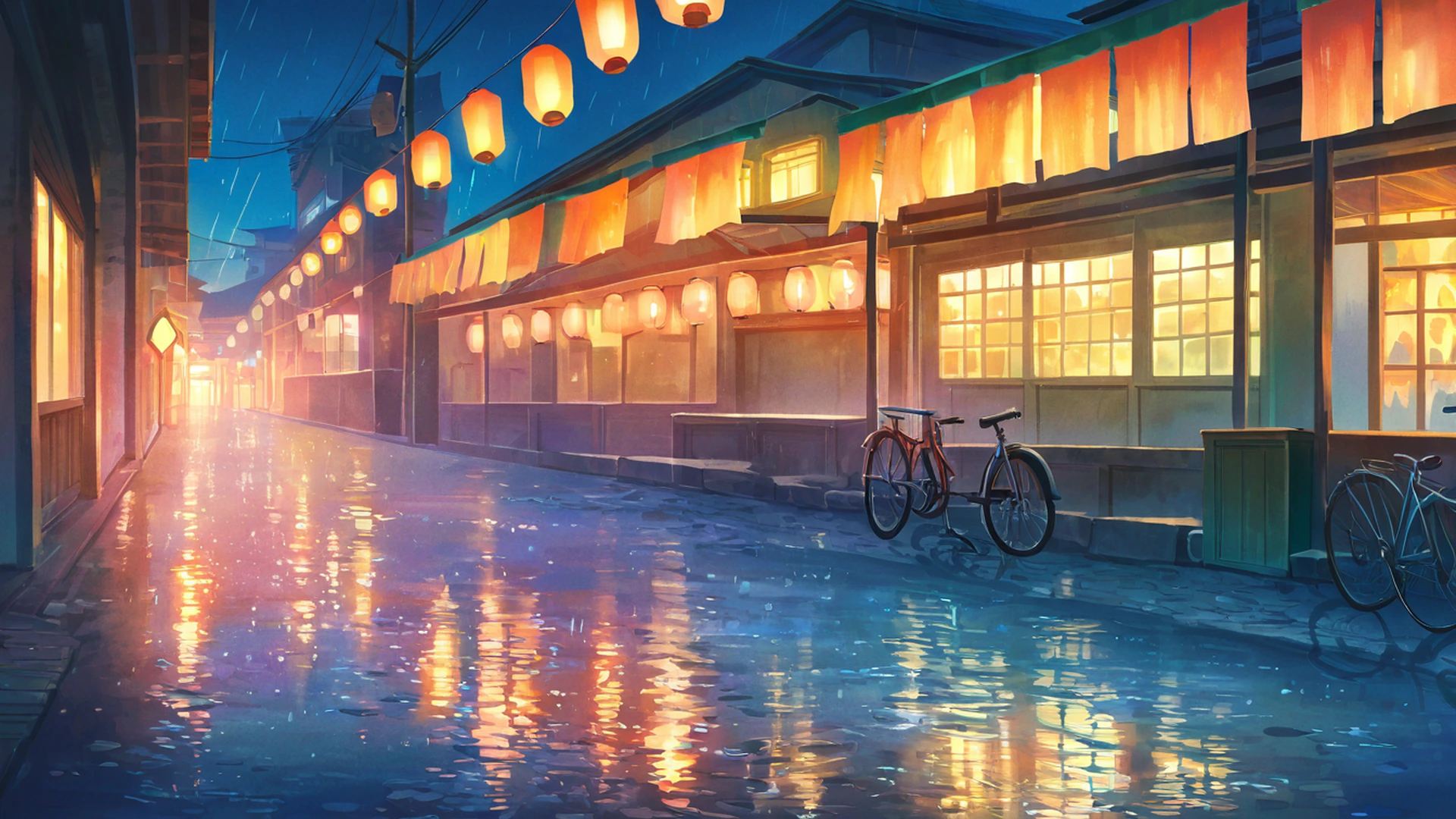 Night Market Night Market 0366161729 lofi anime wallpaper free download