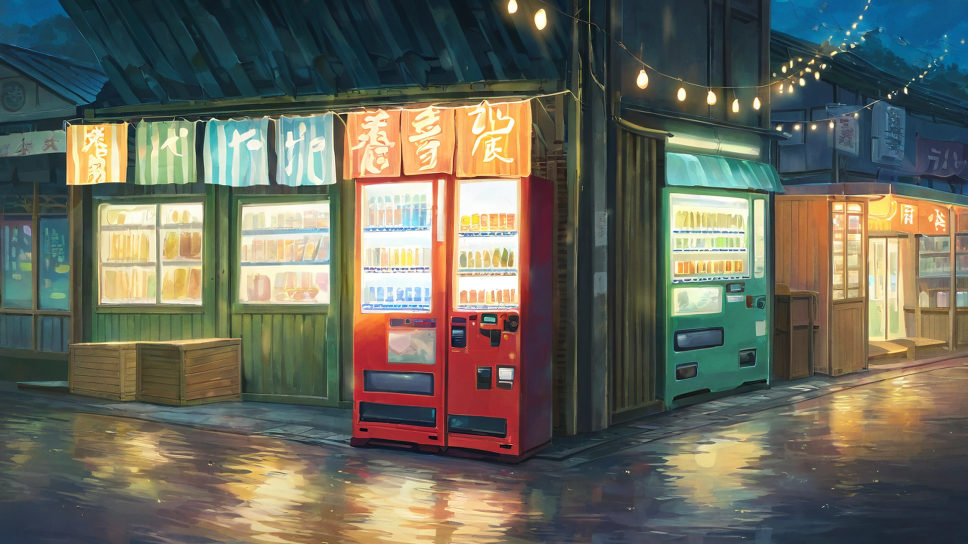 Night Market Night Market 0803724821 lofi anime wallpaper free download