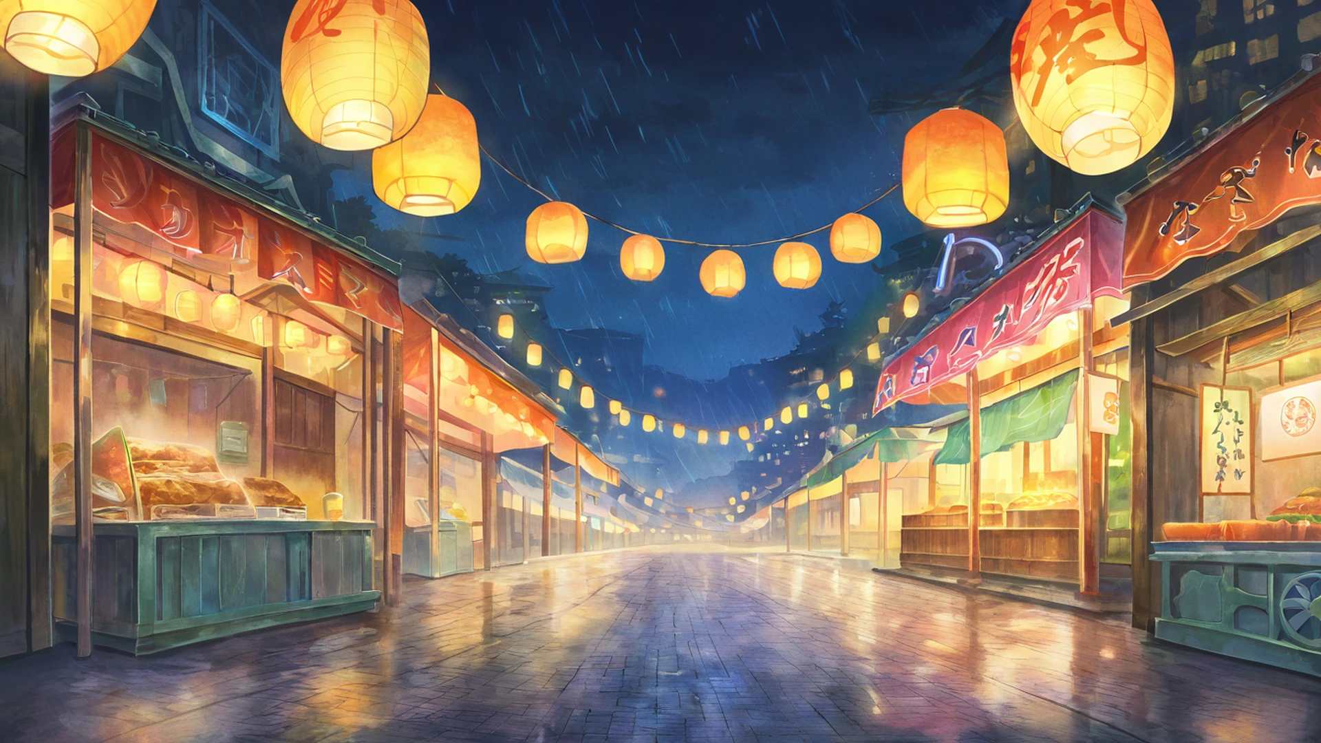 Night Market Night Market 2018701468 lofi anime wallpaper free download