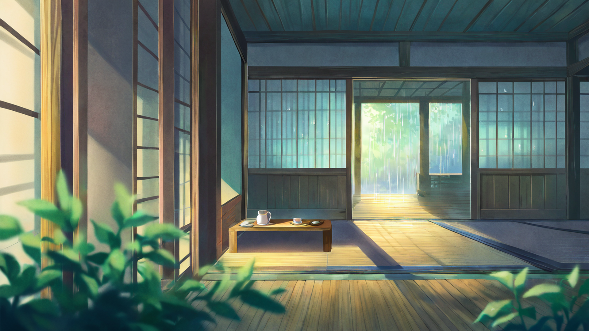 Rainy Porch Engawa Rainy Porch Engawa 1927054874 lofi anime wallpaper free download