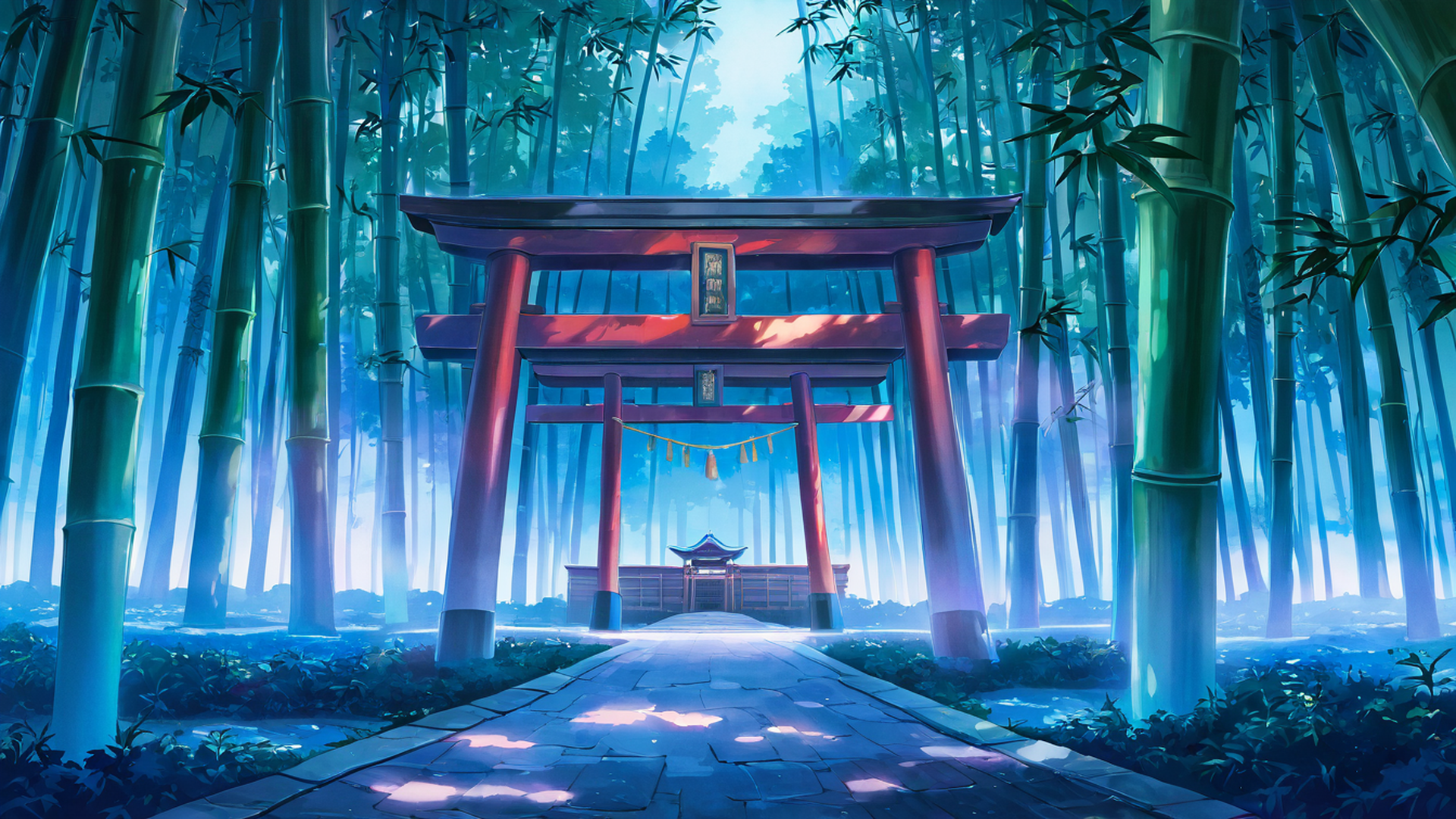 Shrine Torii Shrine Torii 1284174899 lofi anime wallpaper free download