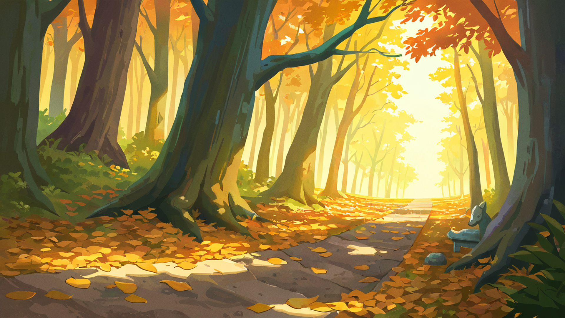 Shrine Torii Shrine Torii 1946697280 lofi anime wallpaper free download