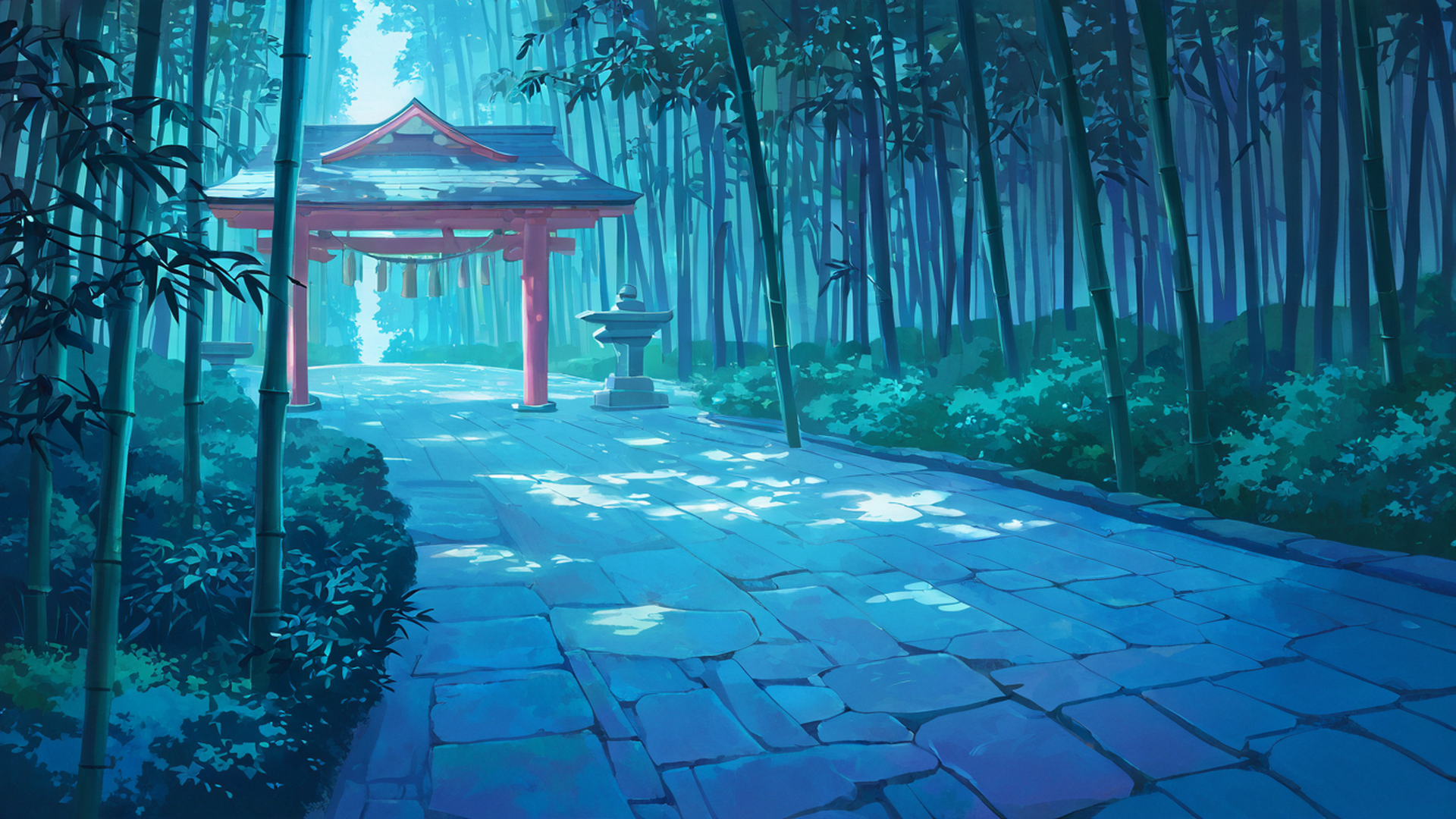 Shrine Torii Shrine Torii 2089502368 lofi anime wallpaper free download