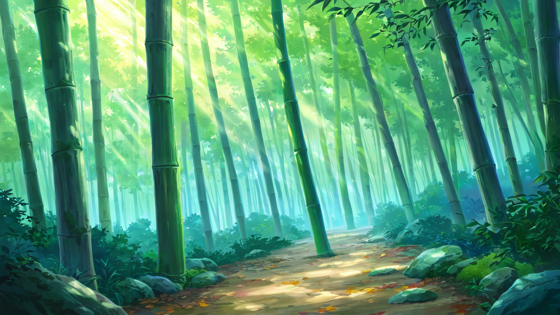 shrine torii lofi wallpaper