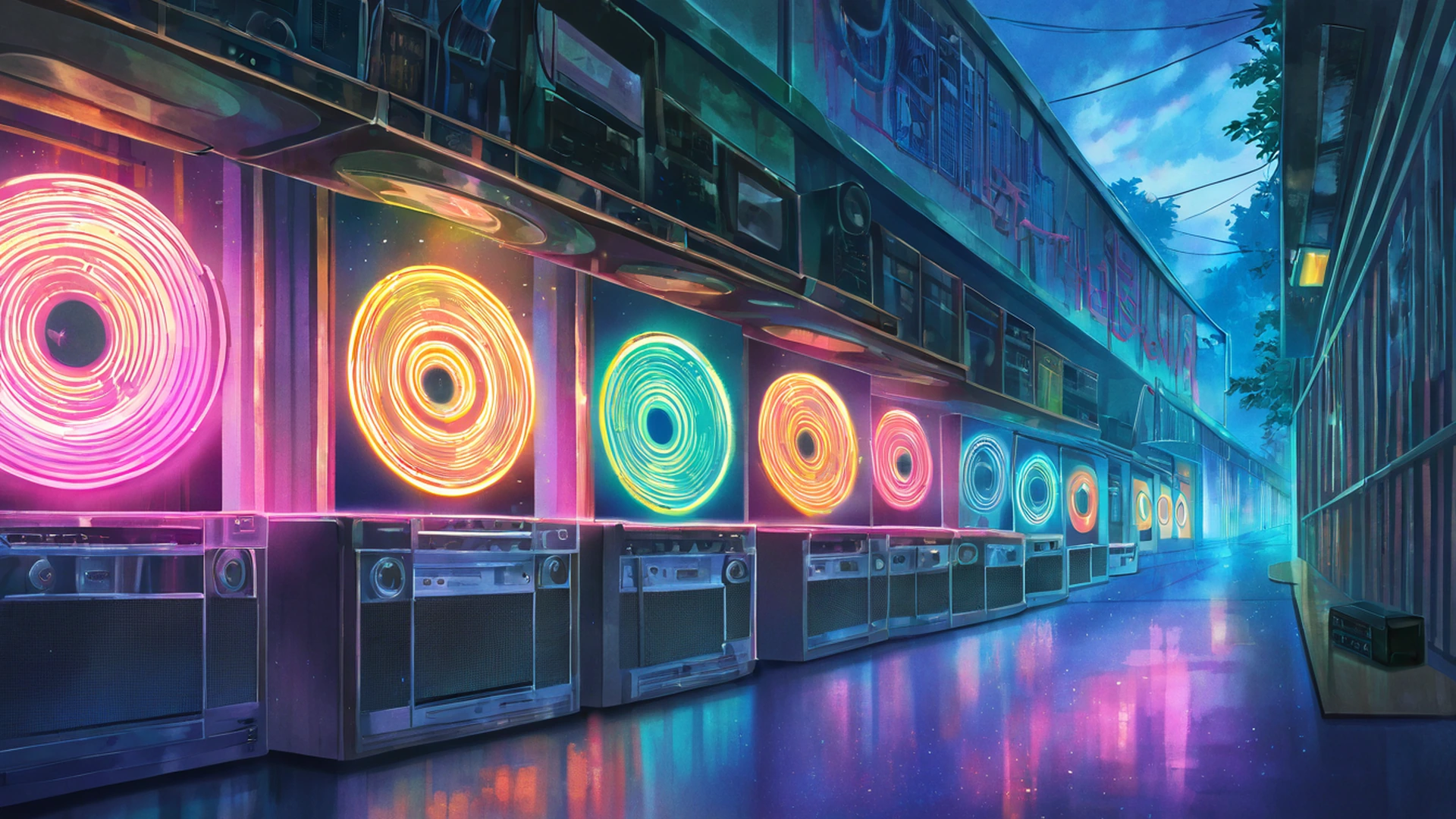 Vinyl Record Shop Vinyl Record Shop 0501807742 lofi anime wallpaper free download