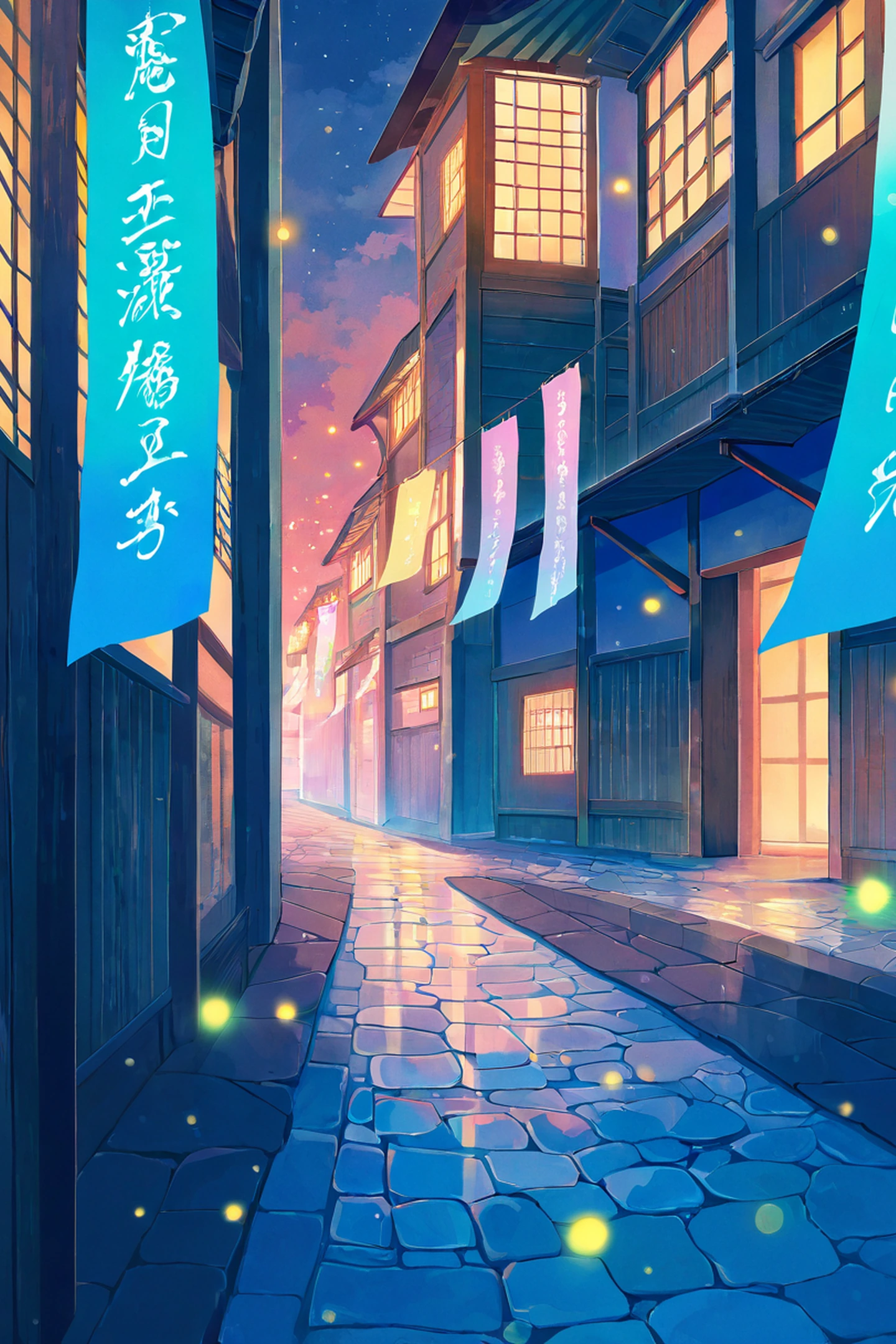 Lantern Festival Night lofi wallpaper