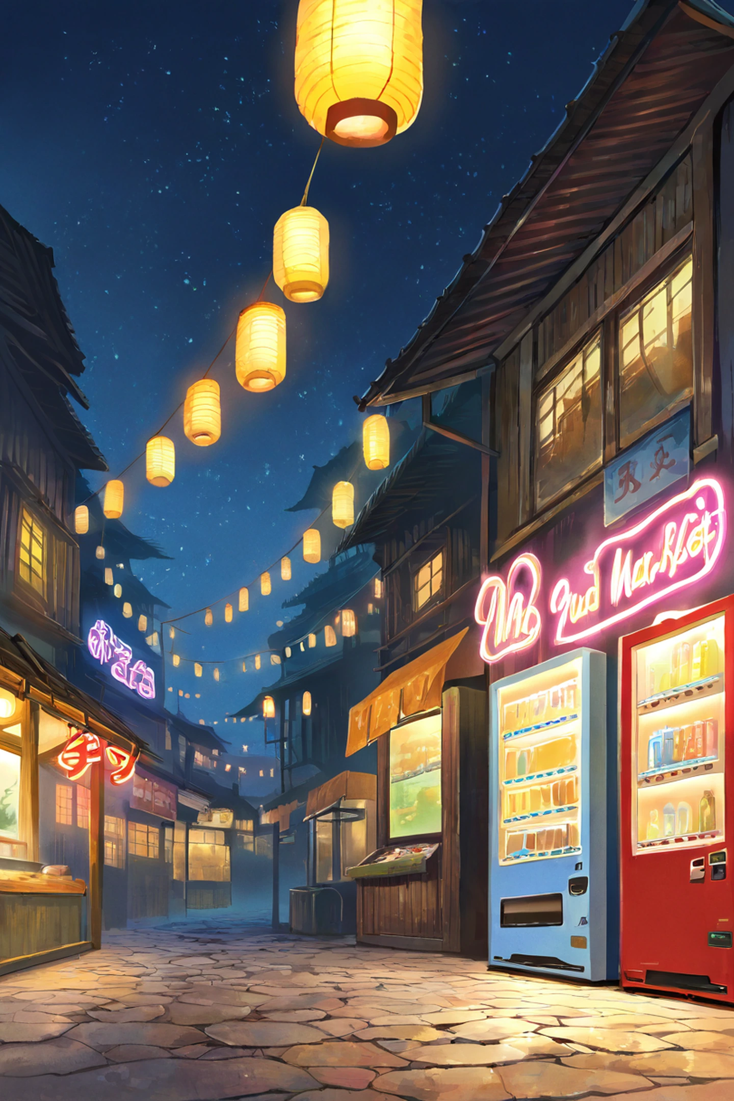 Night Market Night Market 1209748403 lofi anime wallpaper free download