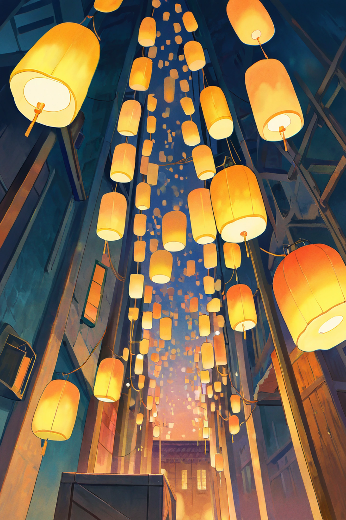 Night Market Night Market 1237491203 lofi anime wallpaper free download
