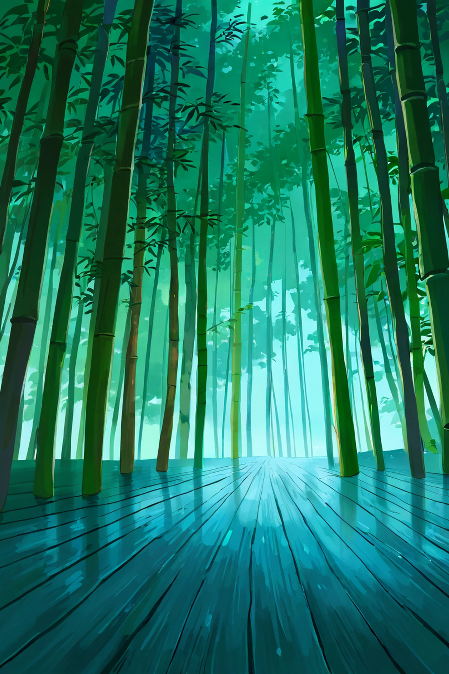 Rainy Porch Engawa lofi wallpaper