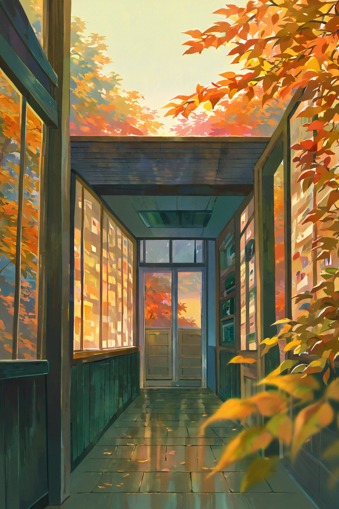 Vinyl Record Shop lofi wallpaper