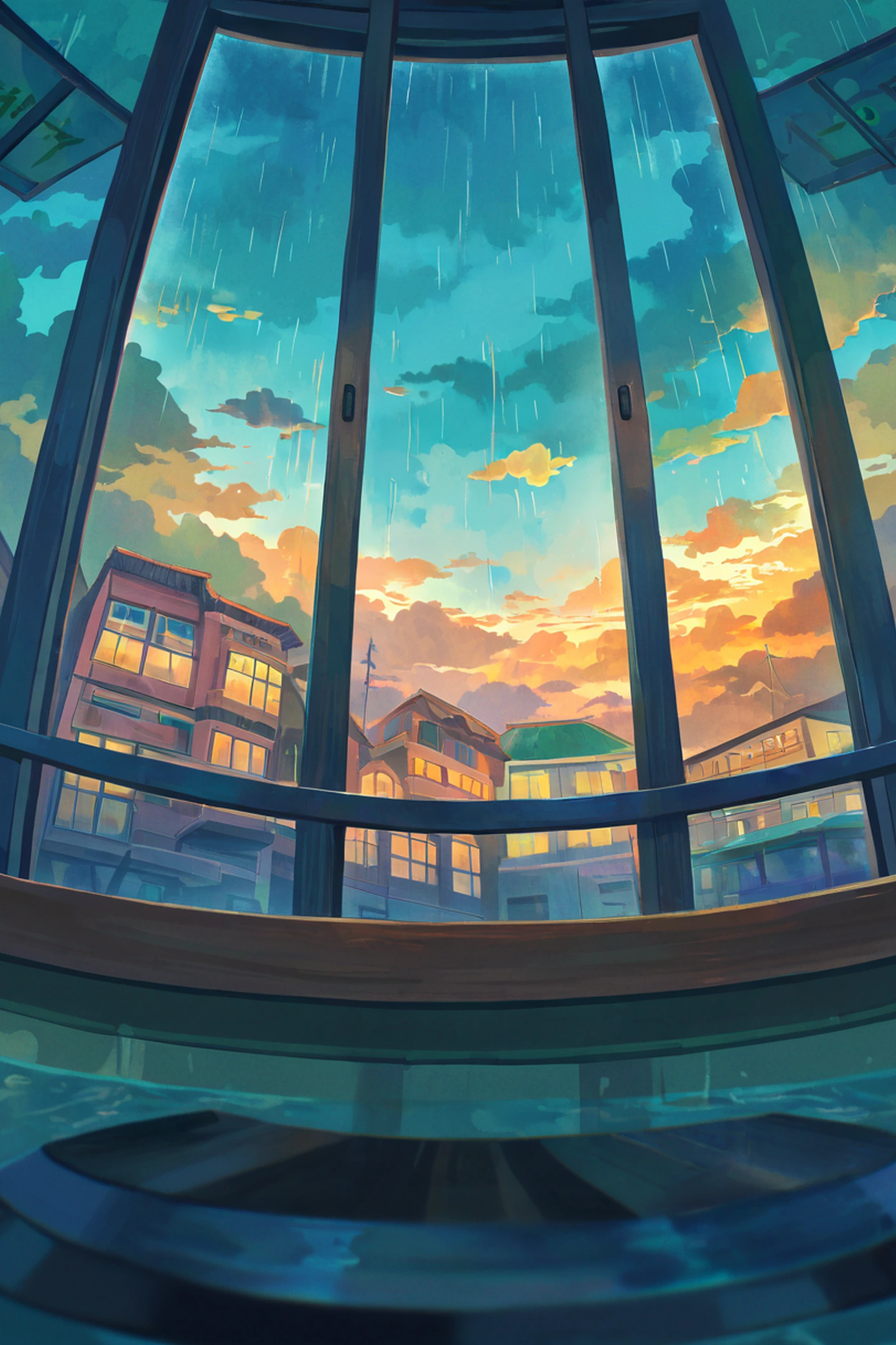 Vinyl Record Shop lofi wallpaper