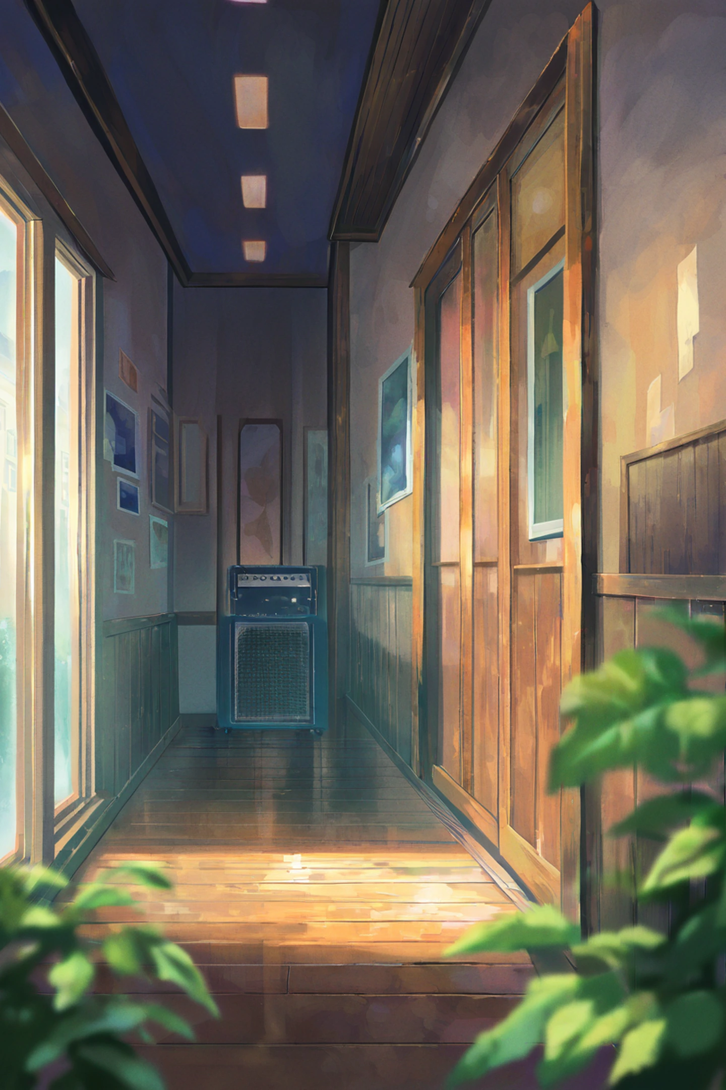 Vinyl Record Shop lofi wallpaper