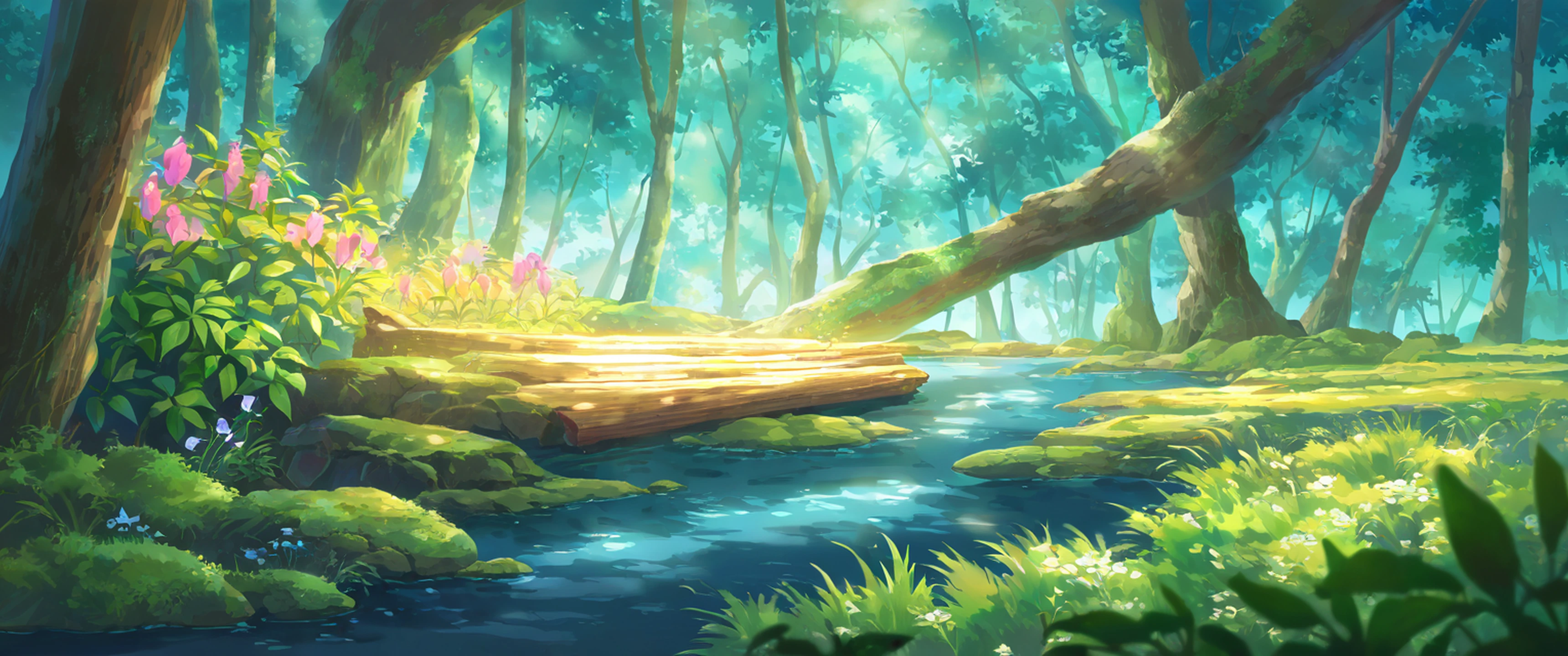 Greenhouse Morning lofi wallpaper