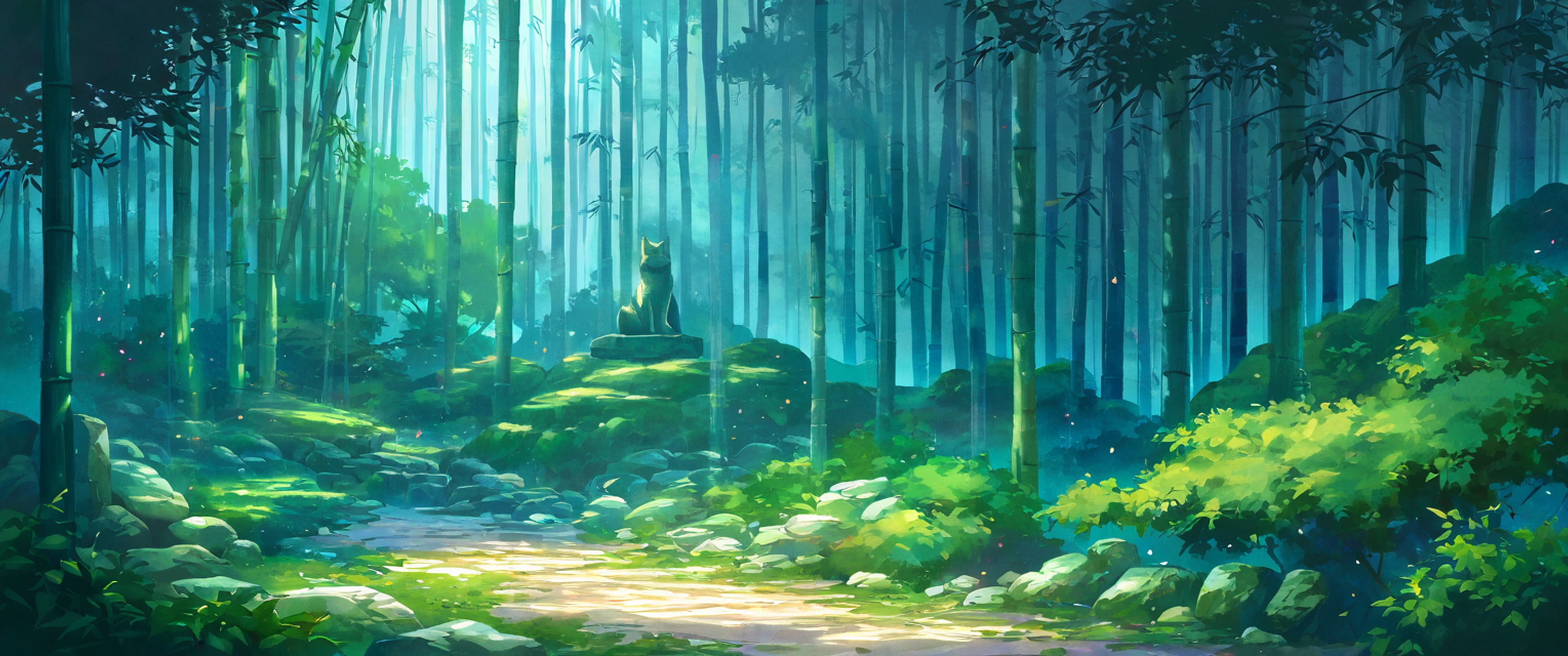 Shrine Torii lofi wallpaper