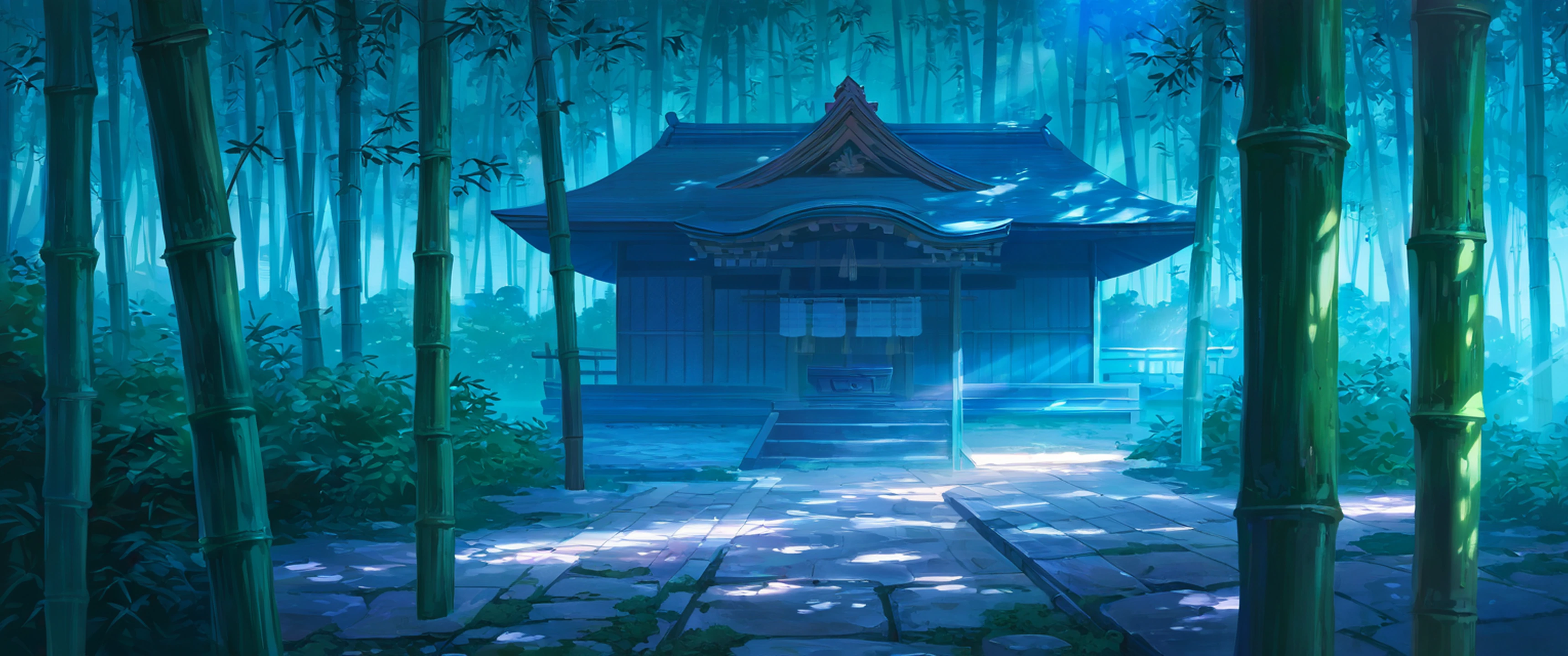 Shrine Torii lofi wallpaper
