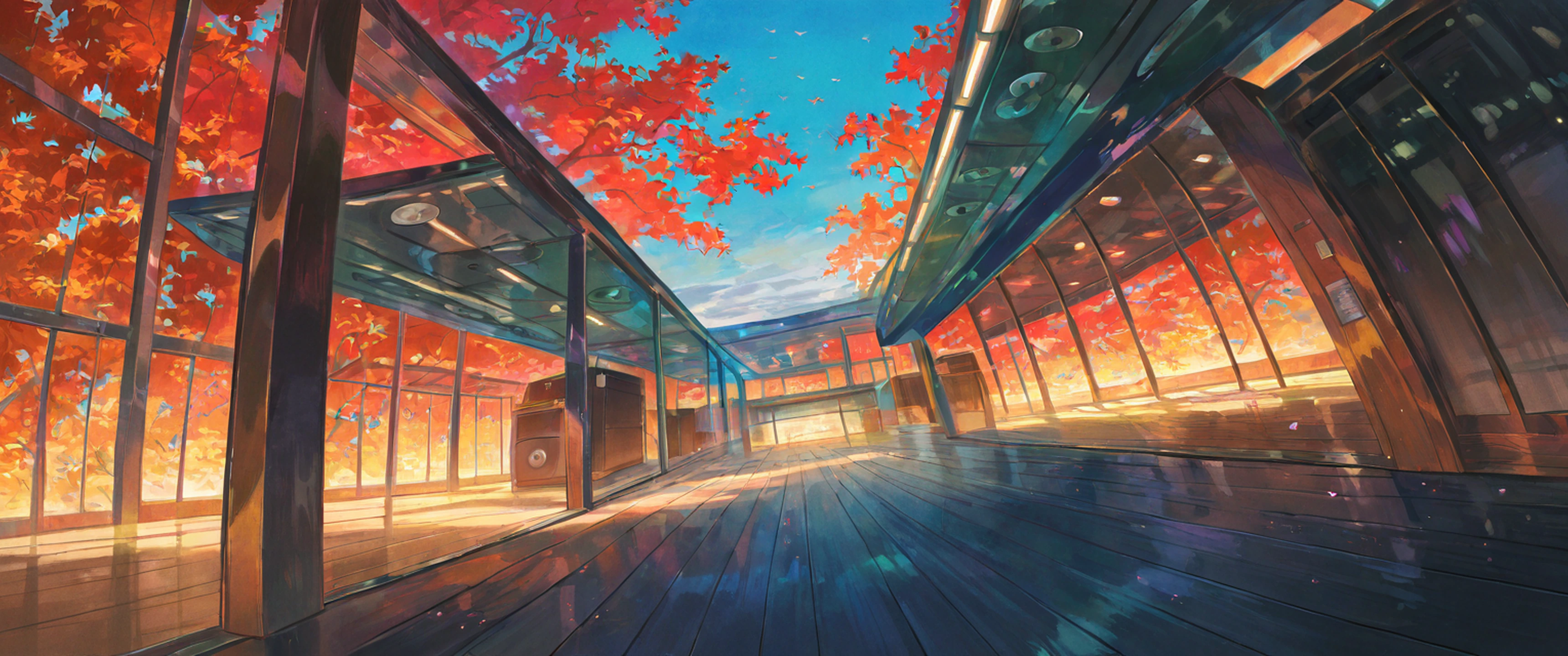 Vinyl Record Shop lofi wallpaper