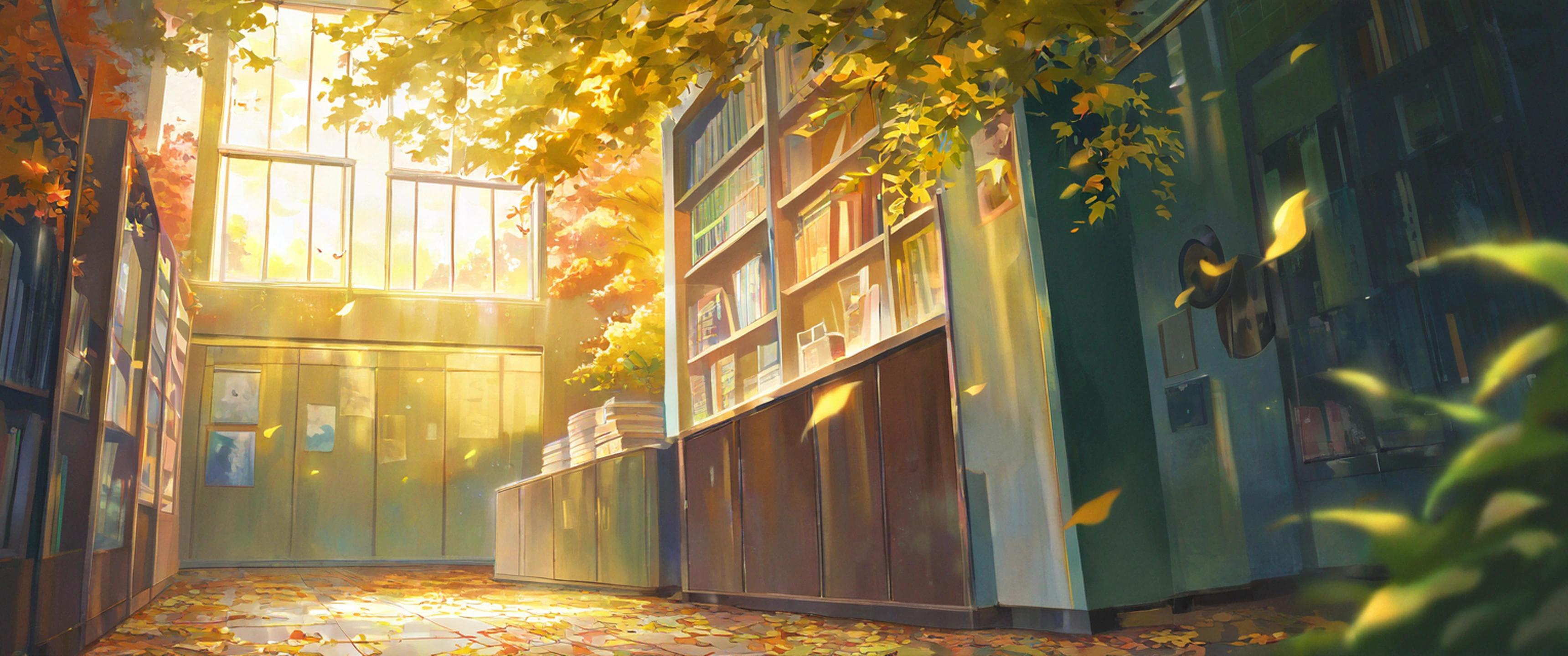 Vinyl Record Shop lofi wallpaper