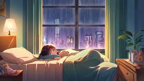 Bedroom Window Night lofi wallpaper bedroom window night 0503696093