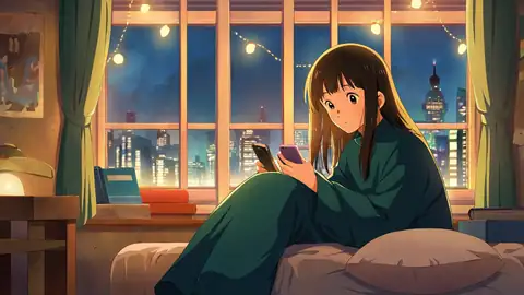 Bedroom Window Night lofi wallpaper bedroom window night 0681400892