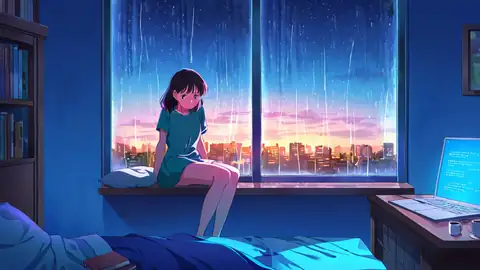 Bedroom Window Night lofi wallpaper bedroom window night 0994394959