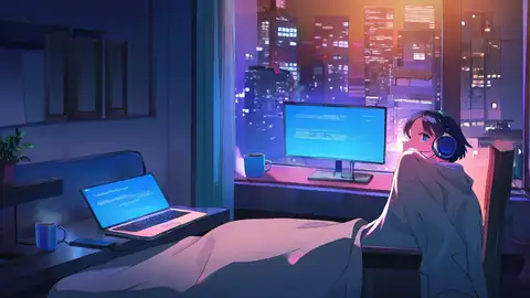 Bedroom Window Night lofi wallpaper bedroom window night 1651828020
