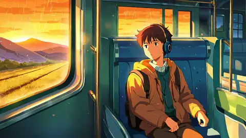 Boy Train Headphones lofi wallpaper boy train headphones 0199145447