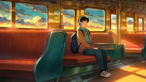 Boy Train Headphones lofi wallpaper boy train headphones 0415031229
