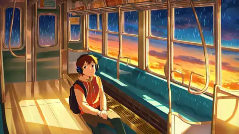Boy Train Headphones lofi wallpaper boy train headphones 0451245751