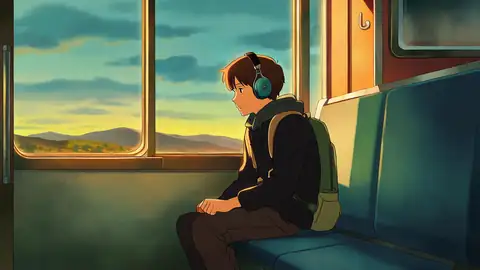 Boy Train Headphones lofi wallpaper boy train headphones 0514907158