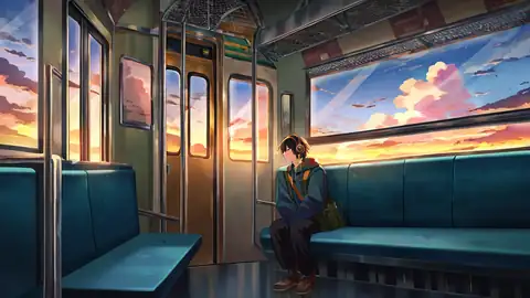 Boy Train Headphones lofi wallpaper boy train headphones 0657155056