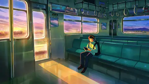 Boy Train Headphones lofi wallpaper boy train headphones 0934818732