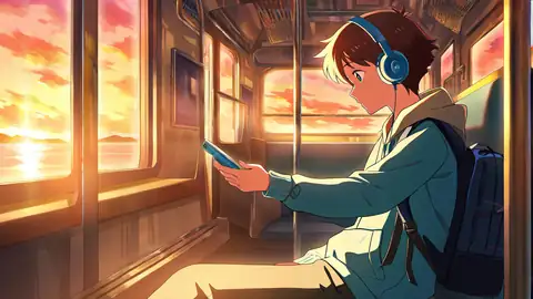 Boy Train Headphones lofi wallpaper boy train headphones 0944747234