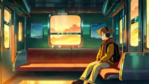Boy Train Headphones lofi wallpaper boy train headphones 1056795927