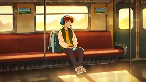 Boy Train Headphones lofi wallpaper boy train headphones 1299309593