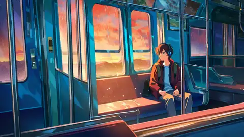 Boy Train Headphones lofi wallpaper boy train headphones 1322870541
