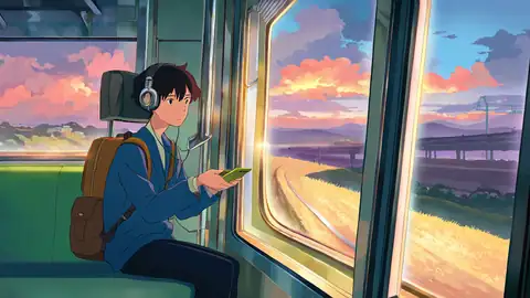 Boy Train Headphones lofi wallpaper boy train headphones 1329906267