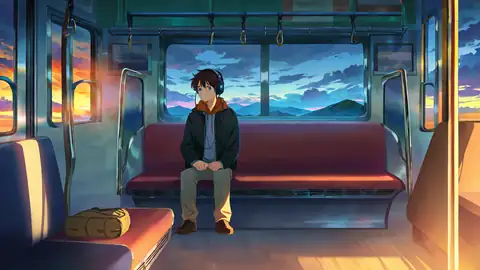 Boy Train Headphones lofi wallpaper boy train headphones 1386731552