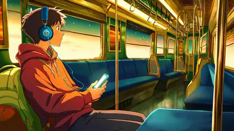 Boy Train Headphones lofi wallpaper boy train headphones 1540273038