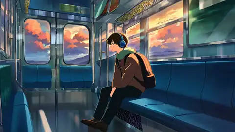 Boy Train Headphones lofi wallpaper boy train headphones 1829400966