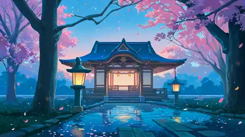 Cherry Blossom Path lofi wallpaper cherry blossom path 0280844116
