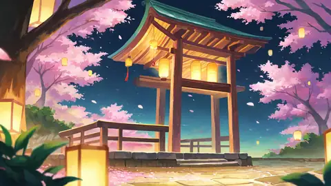 Cherry Blossom Path lofi wallpaper cherry blossom path 0680090962